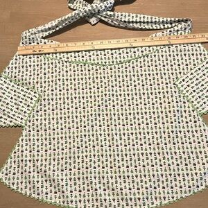Vintage Patterned Kitchen Apron